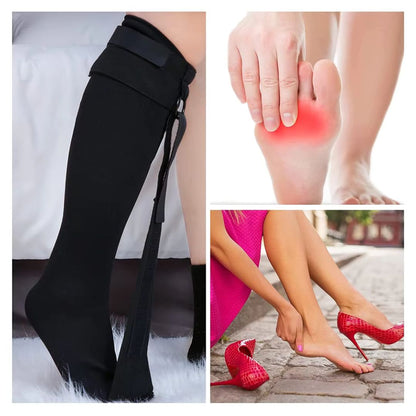 Chaussette de nuit pour fasciite plantaire