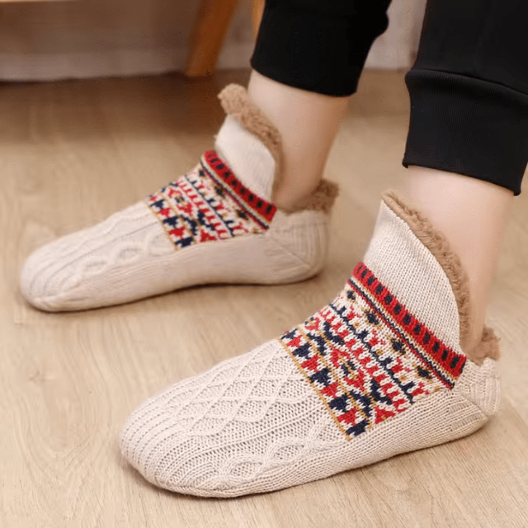 Chaussons Chauds Confort Douillet