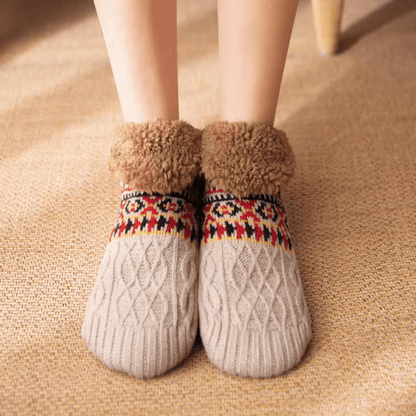 Chaussons Chauds Confort Douillet