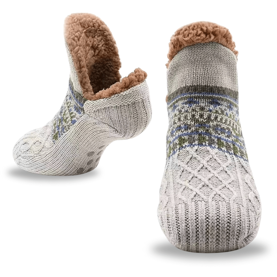Chaussons Chauds Confort Douillet