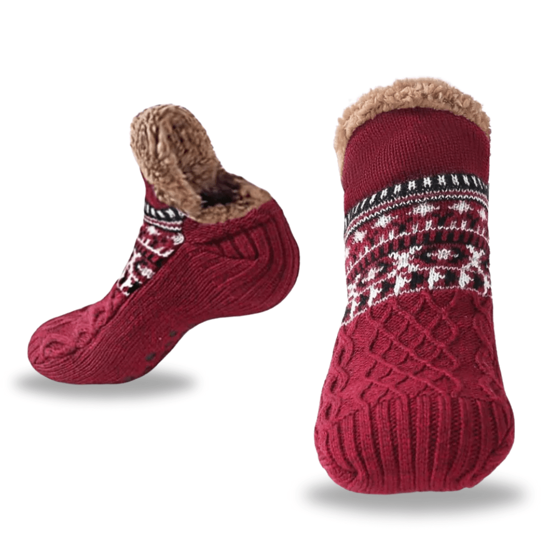 Chaussons Chauds Confort Douillet