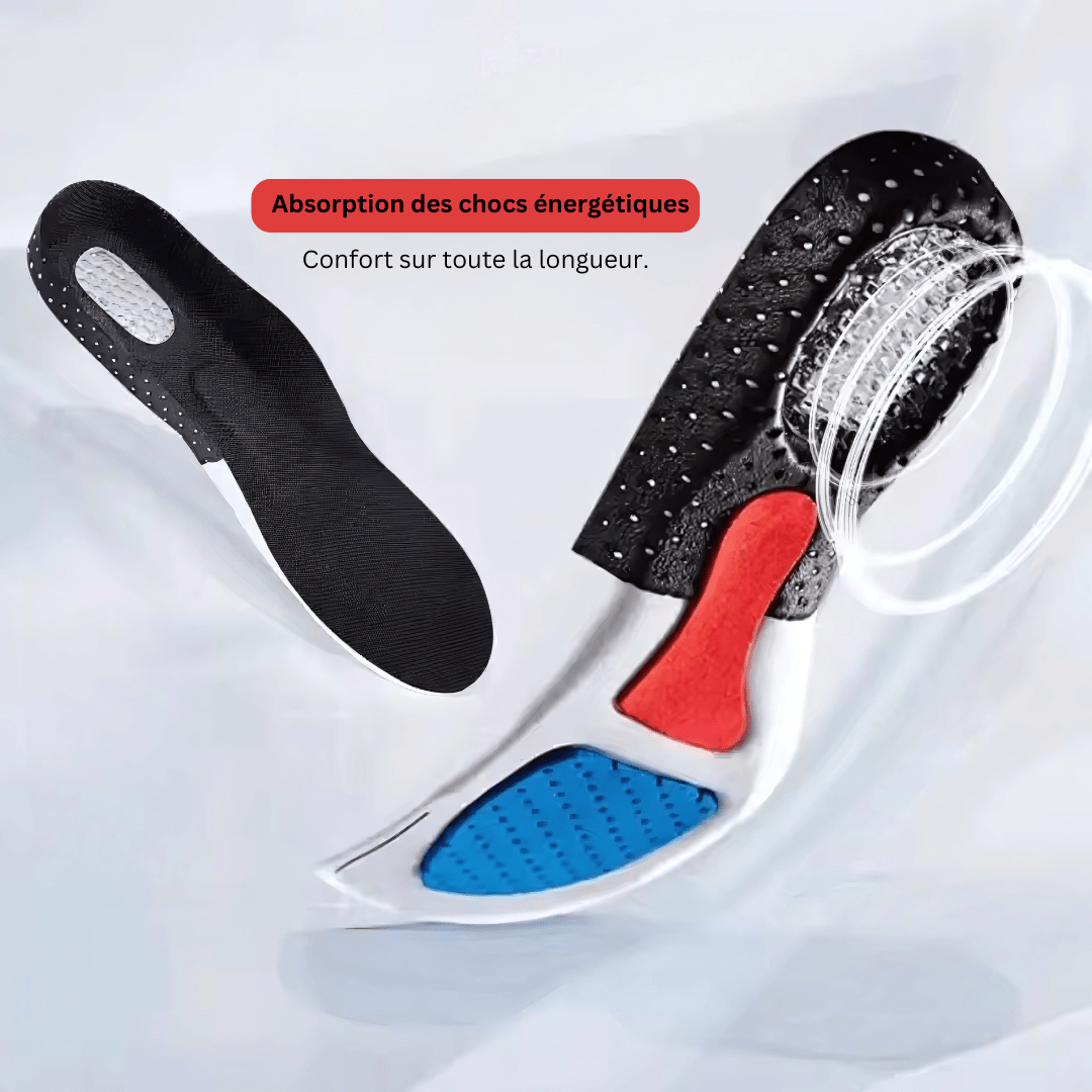 Semelle en Gel pour Amorti du Talon